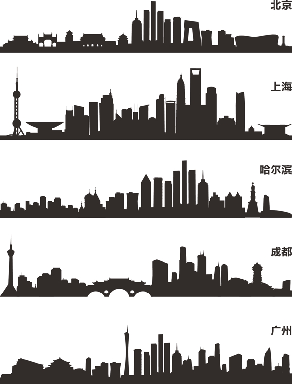 城市剪影