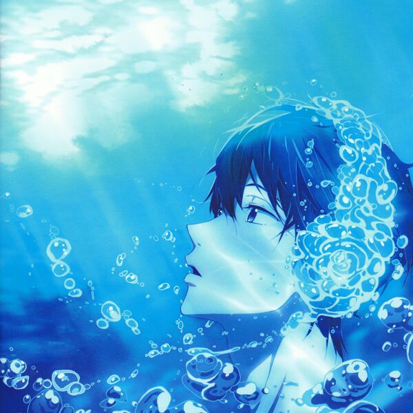 水中的少年