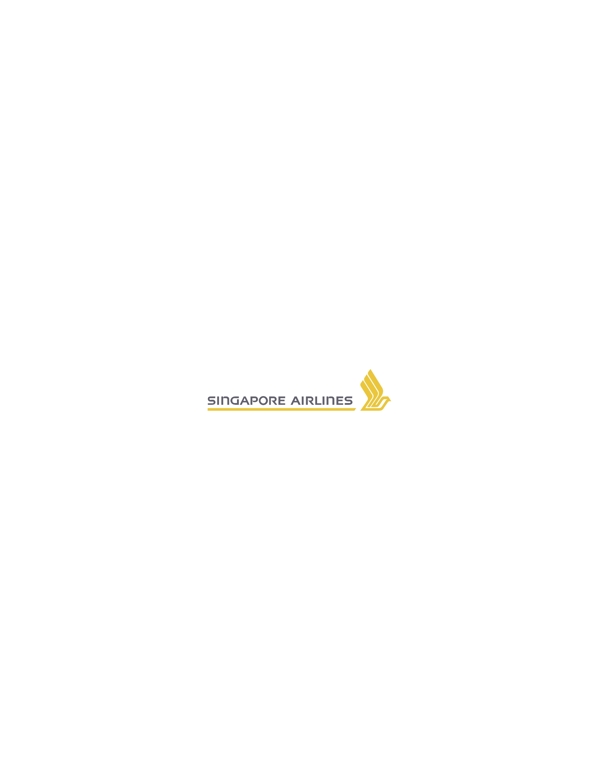 SingaporeAirlineslogo設計欣賞SingaporeAirlines航空標志下載標志設計欣賞