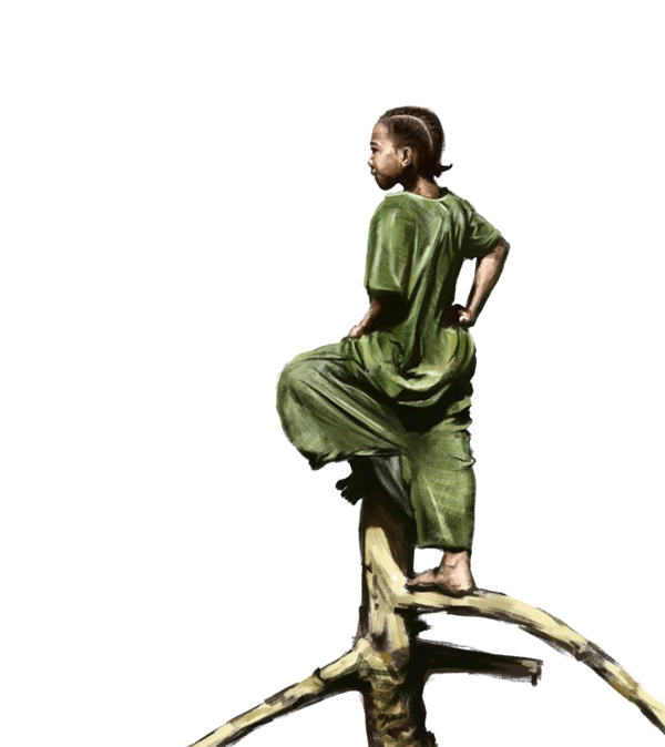 位圖藝術(shù)效果手繪人物女人免費(fèi)素材