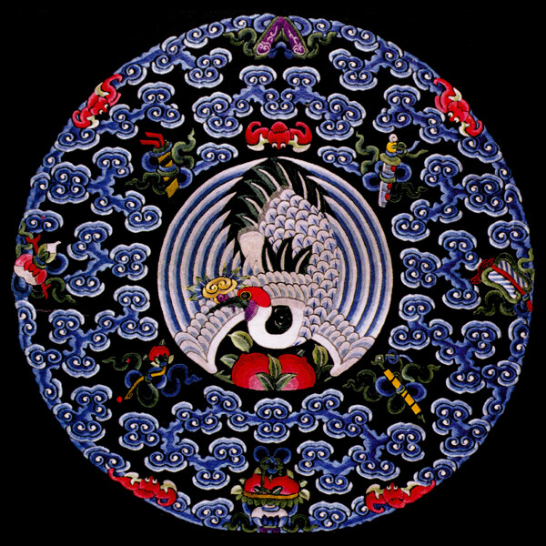清代故宮團(tuán)花圖案