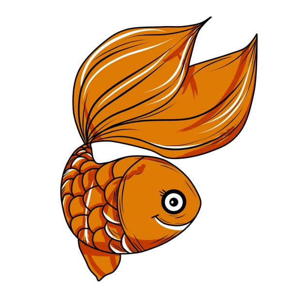 手繪鯉魚錦鯉潮漫設計