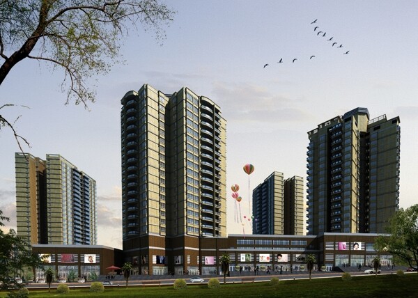 建筑效果圖圖片
