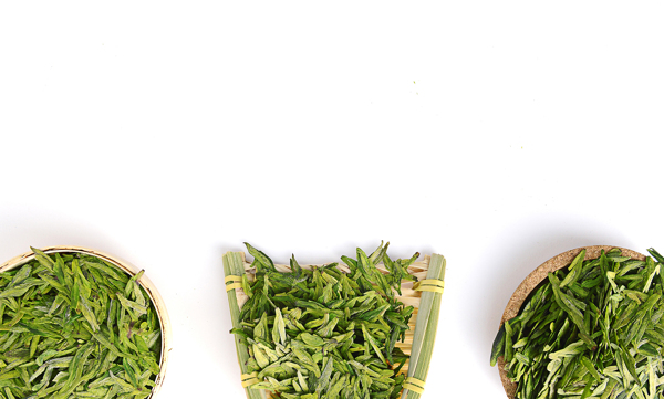 绿茶茶叶清新背景海报素材图片