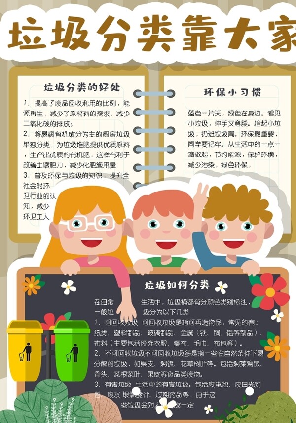 垃圾分類小報(bào)