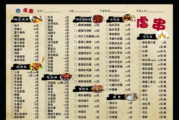 燒烤DM