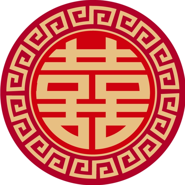 中式婚禮logo
