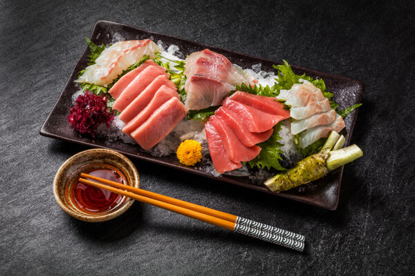 日本鱼生料理