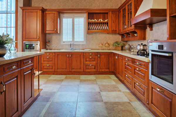 木质风格厨房装修设计