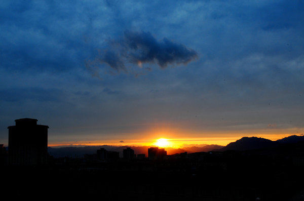 夕陽圖片