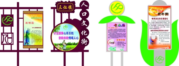 計生宣傳造型展板圖片