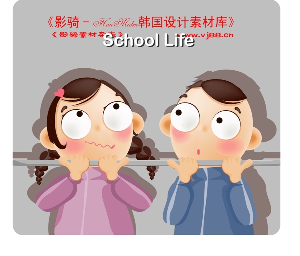學(xué)生課堂小孩兒童學(xué)習(xí)上學(xué)韓國(guó)花紋時(shí)尚花紋底紋矢量素材矢量圖片HanMaker韓國(guó)設(shè)計(jì)素材庫(kù)