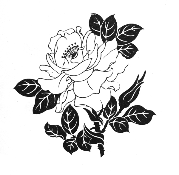 玫瑰吉祥圖案053