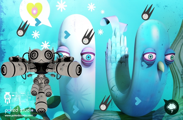 魔幻插畫圖片