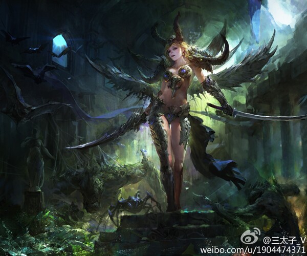游戲原畫(huà)圖片