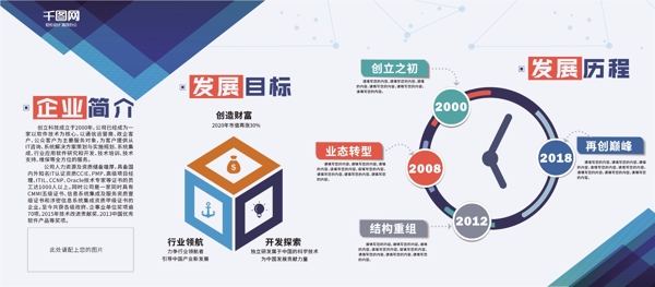 簡(jiǎn)約商務(wù)風(fēng)企業(yè)文化墻