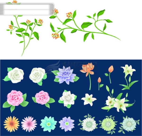 AI源文件矢量圖片圖案邊框分層圖片邊框線條美麗點(diǎn)綴花紋底紋圓圈日韓盛典艷麗花紋