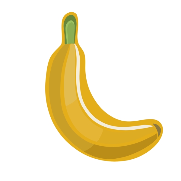 水果香蕉卡通手绘元素