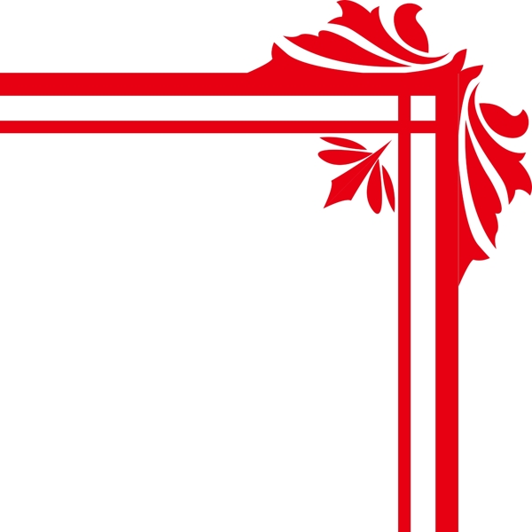 花紋邊框