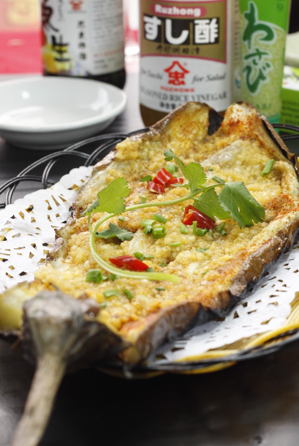 烤茄子圖片