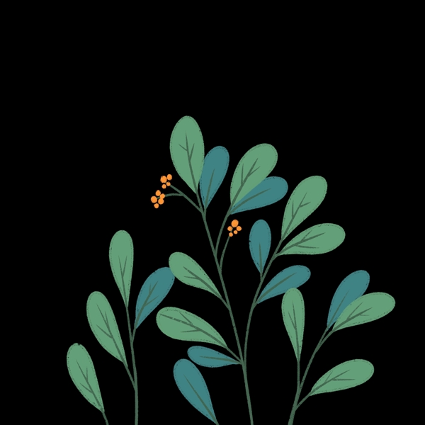 綠色樹葉葉子