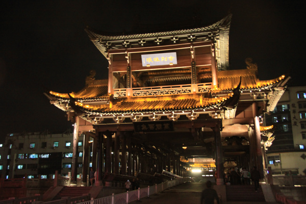 城市夜景圖片