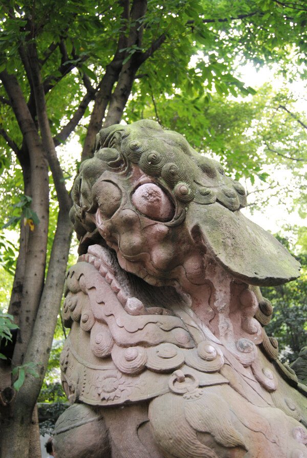 動(dòng)物石像