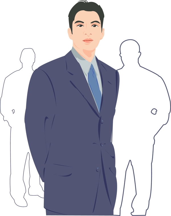 白領男士