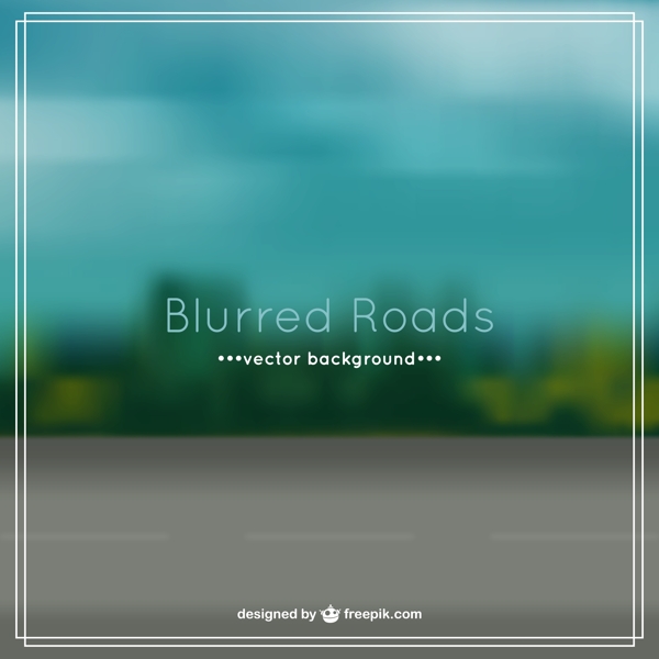 模糊道路背景設計