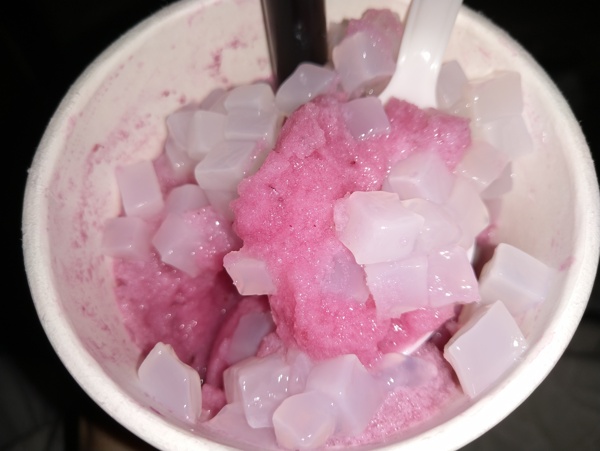 蓝莓沙冰