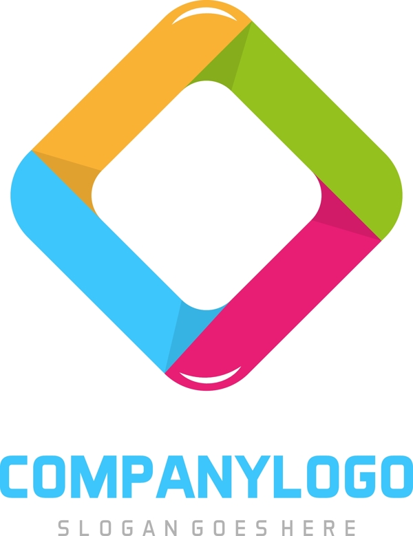 彩色logo模板