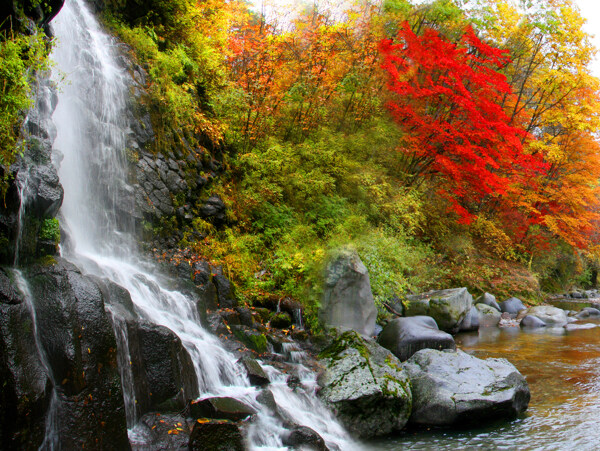 裝飾素材山水風(fēng)景畫效果圖