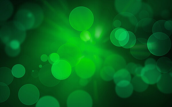 绿色光晕图片