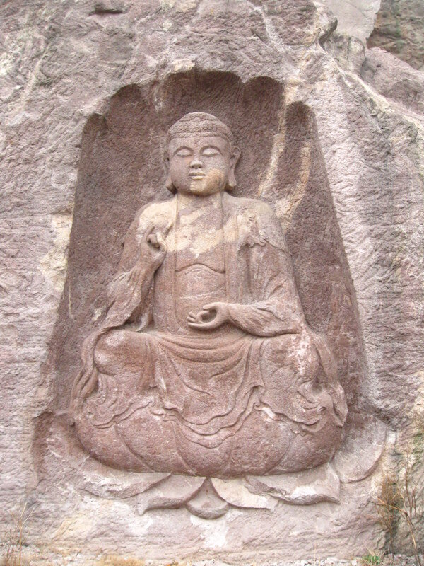 摩崖石刻佛