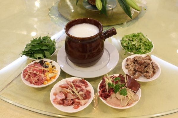 生各類肉粥圖片