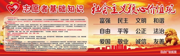 志愿者社會主與核心價值觀