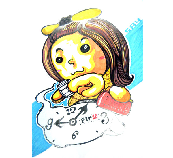 位圖插畫插畫師saycr沈陽免費(fèi)素材
