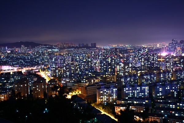 城市夜景