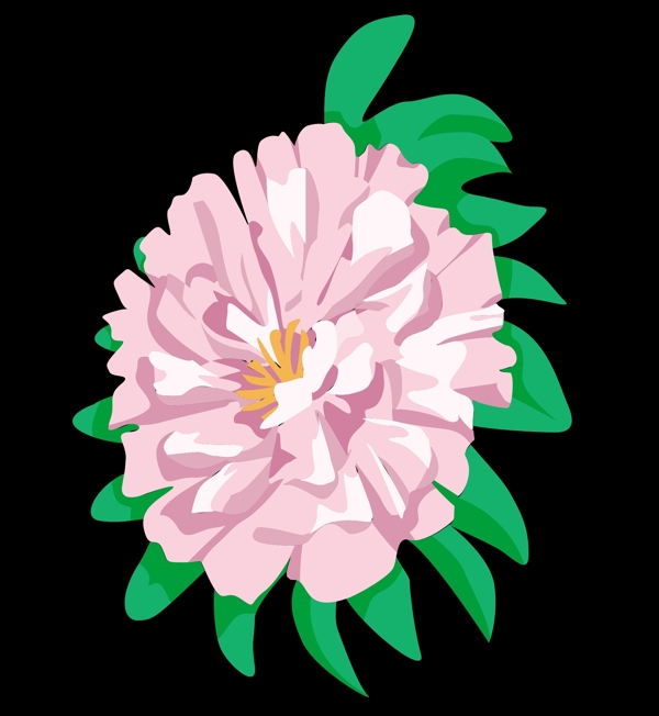 花朵花草鮮花矢量EPS格式0745