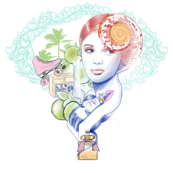 位圖插畫時(shí)尚插畫人物插畫插畫師免費(fèi)素材