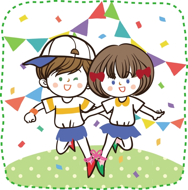 最新韓國(guó)矢量卡通素材525