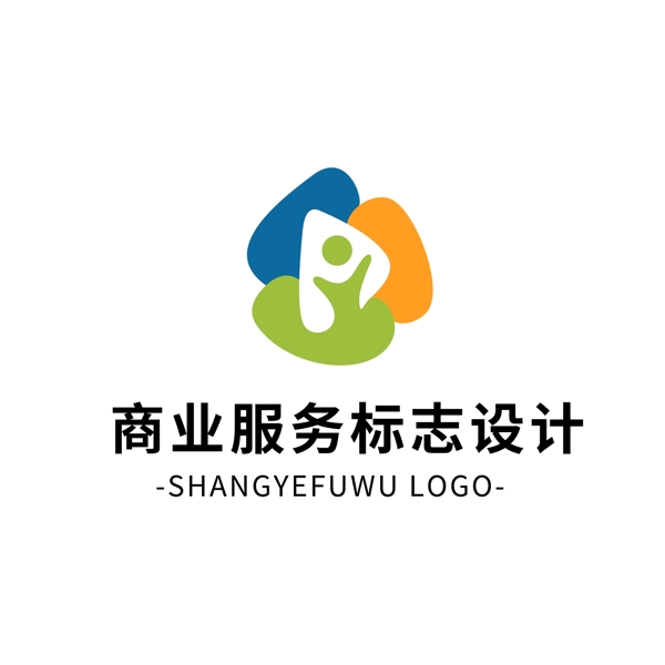 簡約大氣創(chuàng)意商業(yè)服務(wù)Logo標(biāo)志設(shè)計
