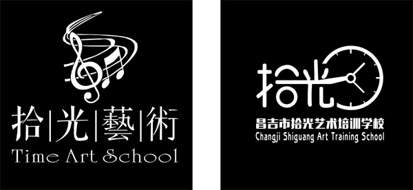 音乐学校logo简约logo