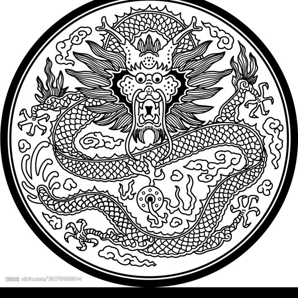 矢量傳統(tǒng)花紋圖片