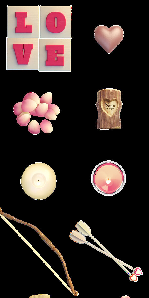 創(chuàng)意彩色裝飾品透明裝飾素材