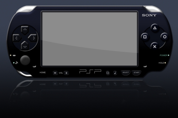 网页制作分层源文件PSP游戏机网页图标