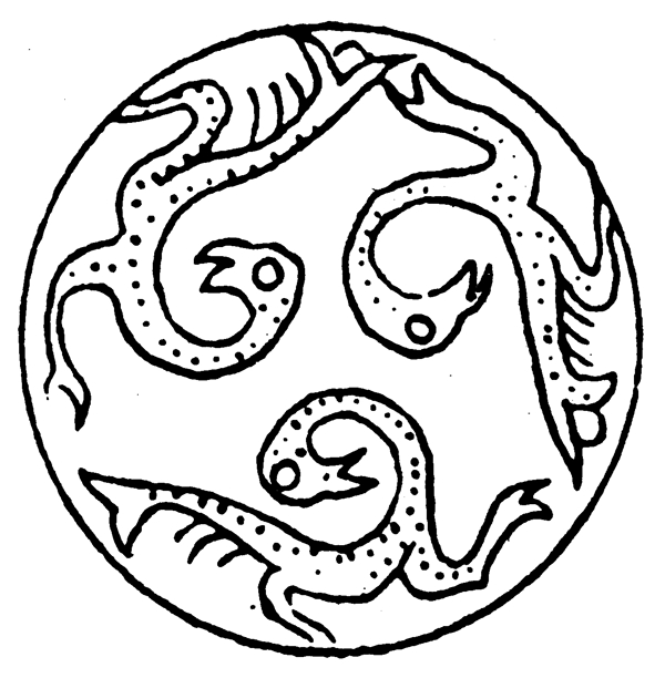 春秋戰(zhàn)國圖案青銅器圖案中國傳統(tǒng)圖案086