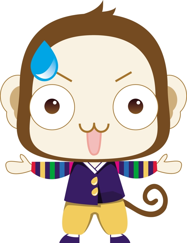 擬人動物矢量AI0108