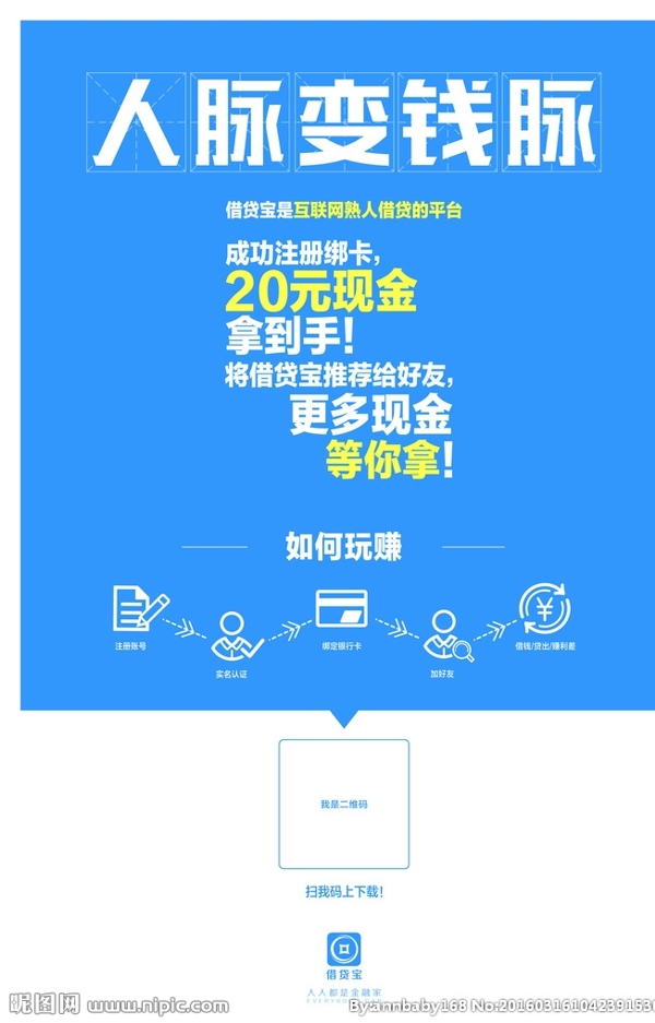 金融宣傳單