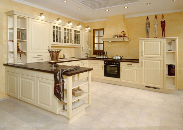 白色欧式厨房设计